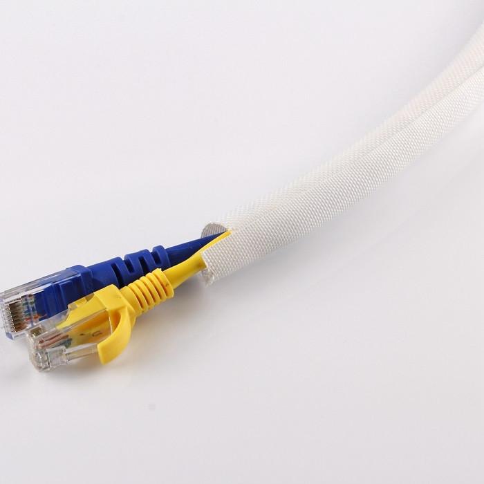 Immagine prodotto Audioraq Guida cavo, bianco, in scatola di cartone da 25m da srotolare (Tubo cavi, 2500 cm)
