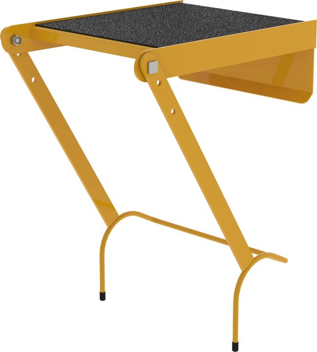 Produktbild Munk Einhängepodest R13 für Sprossenleitern RAL 1021 (Gerüst, 37.50 cm)