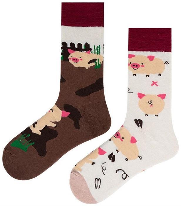 Produktbild Musthaves Socken Grösse 38 - 45 Schweine (38 - 45)