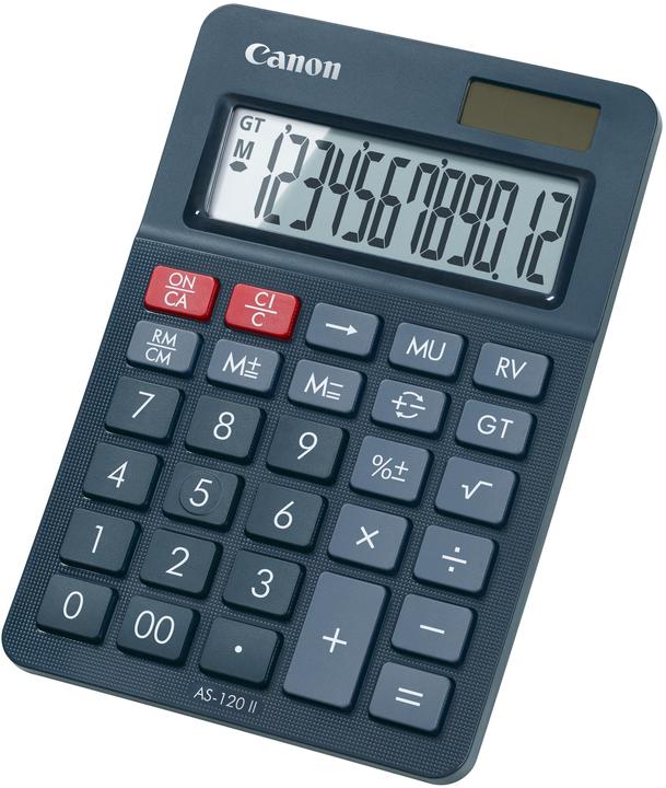 Produktbild Canon Tischrechner AS-120 II (Solarzellen, Batterien)