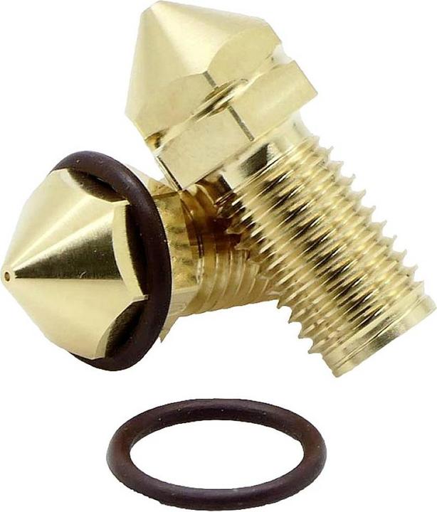 FabConstruct Nozzle Brass 0.8mm for Ultimaker UM3, S3, S5, S5 Pro Brass Nozzle (Blast pipe)