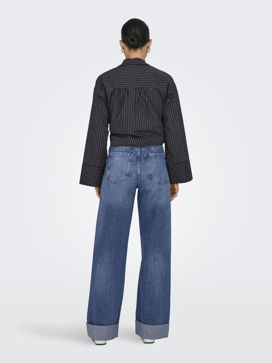 Produktbild Only ONLBROOME Hohe Taille Weiter Beinschnitt Jeans Jeans mit weitem Bein (W27/L32)