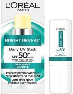 L'Oréal Paris L'Oreal Bright Reveal Daily Uv Stick Sunscreen With Spf 50+ 9ml (Sonnencreme, SPF 50+, 9 ml)