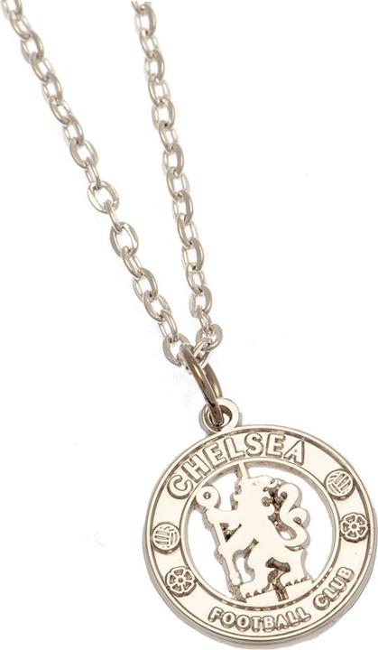 Actual product image Chelsea FC Crest Necklace & Pendant (100% synthetic material)