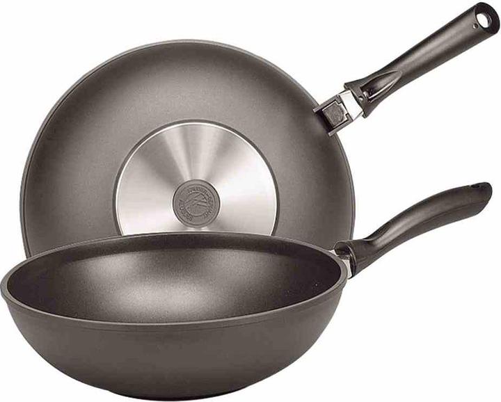 Actual product image Krüger Leipzig (30 cm, Wok, Cast aluminium)