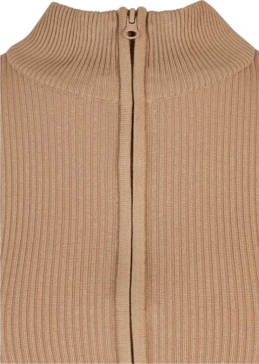 Actual product image Urban Classics Ladies Cropped Rib Knit Zip Cardigan - 19407 (XXL)