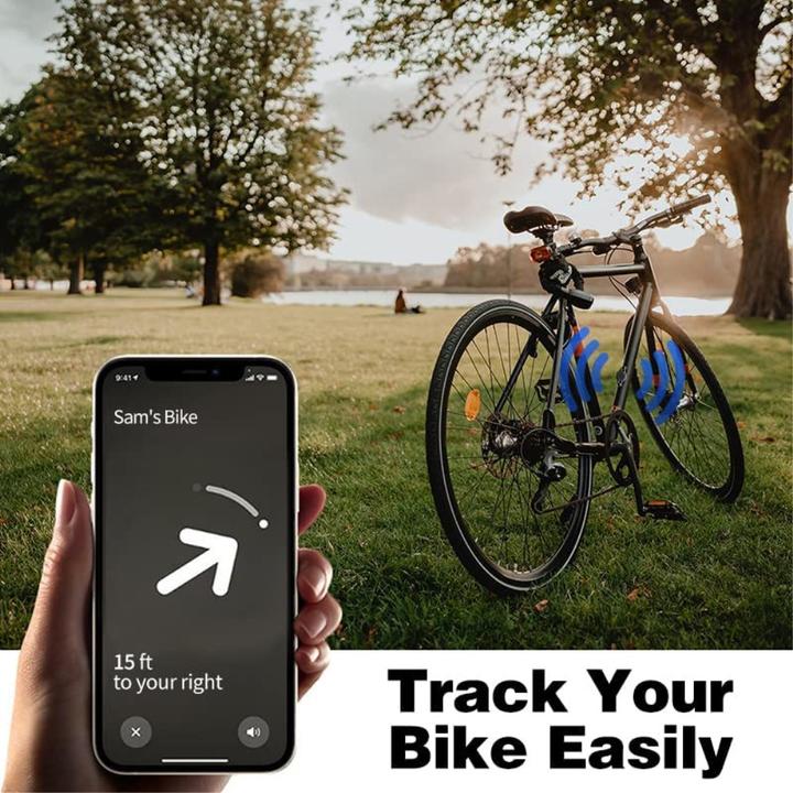 Immagine prodotto Ueli Express Supporto AirTag per biciclette con scomparto segreto