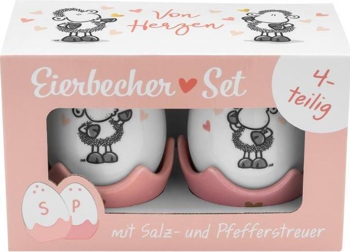 Actual product image Sheepworld Eggcup shaker set "From the heart"