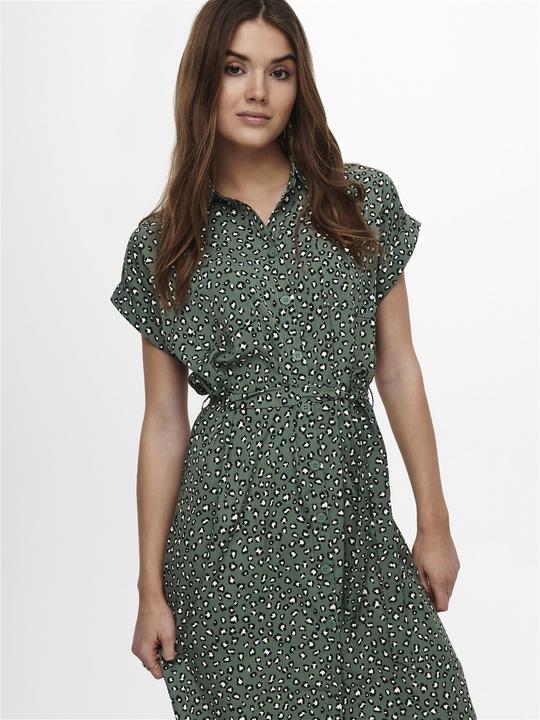 Immagine prodotto Only Abito blusa con cintura a cravatta (38)