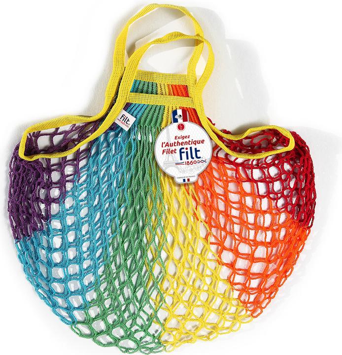 Produktbild Filt - Einkaufsnetz mit kurzen Henkel rainbow