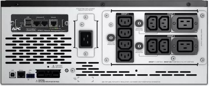 Produktbild APC Bundle Smart-UPS X 3000VA Rack/Tower LCD with Networkcard Extended runtime model 10min 1900 (3000 VA, 2700 W, Line-Interaktiv USV)