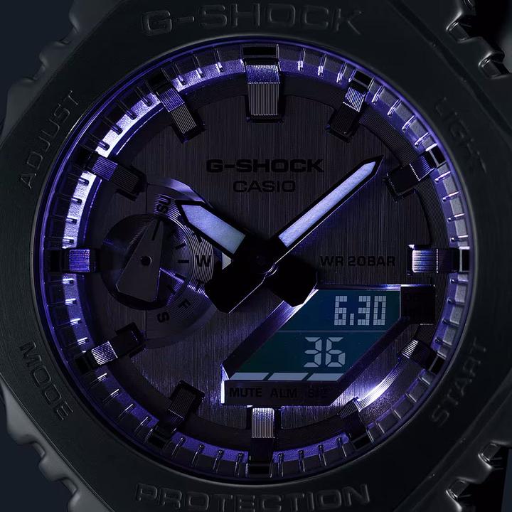 Produktbild Casio GM-2100YM-8AER (Chronograph, Analoguhr, Digitaluhr, 49.30 mm)