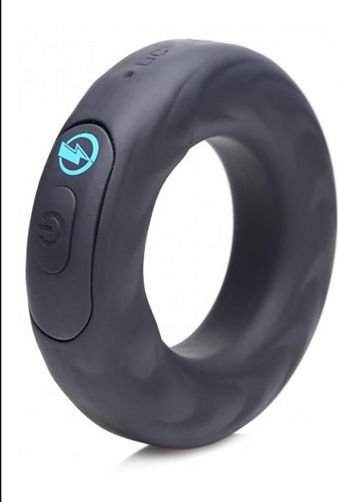 Produktbild Zeus Electrosex 5X E-Stim Pro Silicone Vibrating Cock Ring + Remote (7.60 cm)