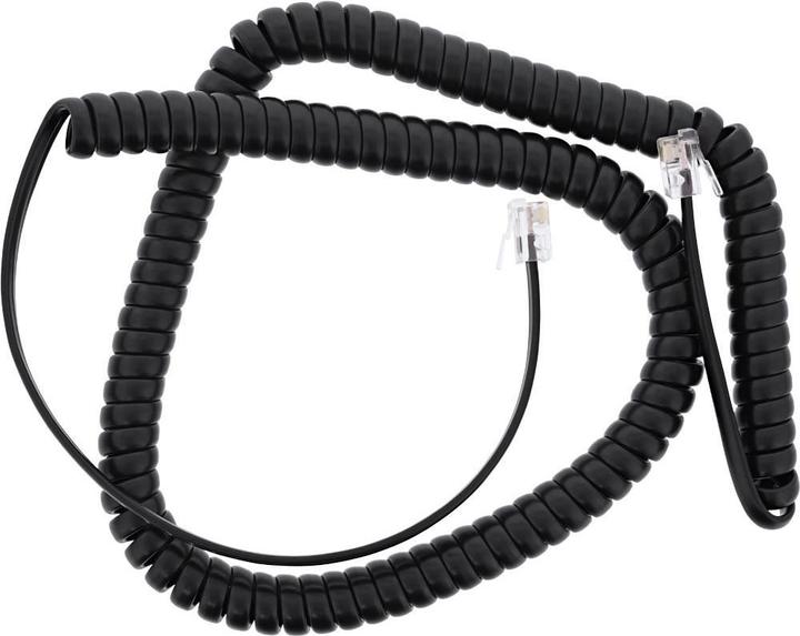 InLine Hörer Spiralkabel