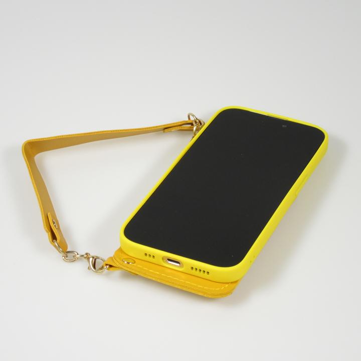 Image du produit PhoneLook Coque Silicone soft touch avec pochette à cartes ou argent en cuir et lanière intégrée (Apple iPhone 14 Pro)