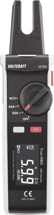 Actual product image Voltcraft VC351 Current clamp CAT III 600V Display (counts): 600 (CAT III 600V)