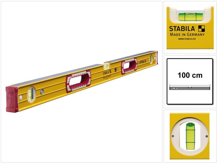 Actual product image Stabila Spirit level type 1962 (100 cm)