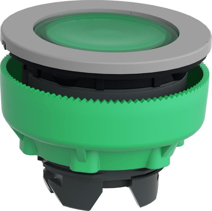 Actual product image Schneider Electric Illuminated push-button, front, plastic, ZB5FW333C0