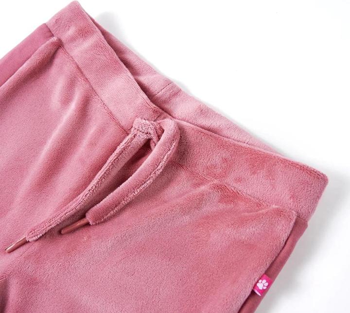 Actual product image VidaXL Children's tracksuit bottoms raspberry pink 128,Material: 94 (128)