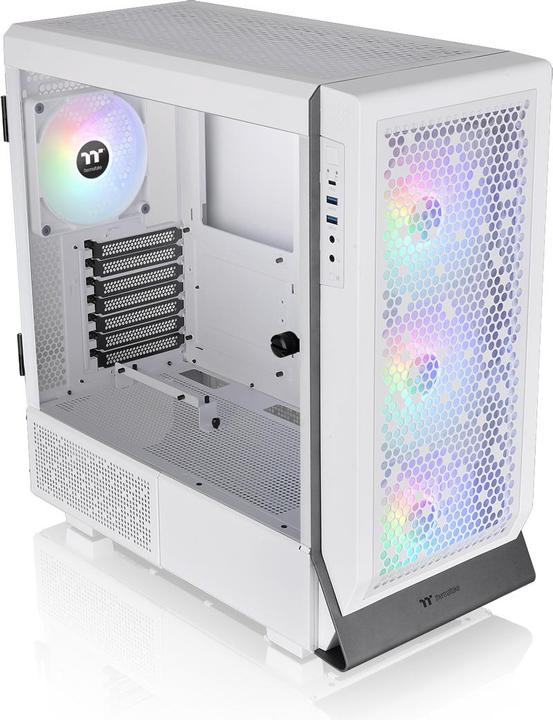 Immagine prodotto Thermaltake Tt Ceres 500 TG ARGB Bianco Neve CA-1X5-00M6WN-00 (mATX, Mini-ITX, ATX, E-ATX)