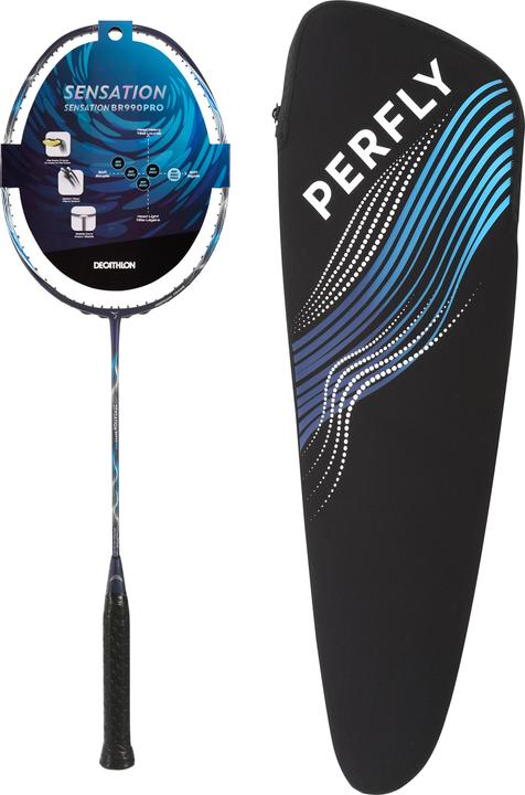 Image du produit Perfly Raquettes de Badminton - BR Sensation 990 Pro bleu marine