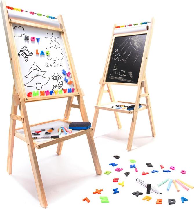 Kik Tableau magnétique, 2 en 1, 90 cm