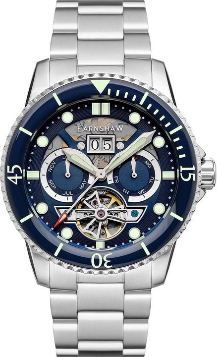 Produktbild Thomas Earnshaw ES-8174-22 Duncan Grand Date Open Heart 43mm (Analoguhr, 43 mm)
