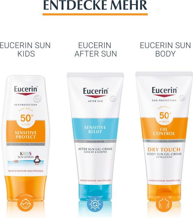 Produktbild Eucerin SUN Face Photoaging Control Tinted mittel LSF 50+ (Sonnencreme Gesicht, SPF 50+, 50 ml, 104 g)
