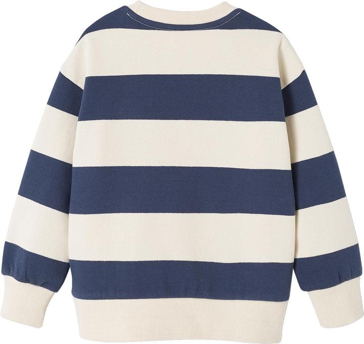 Vertbaudet Jungen Sweatshirt mit Frottee-Patch Oeko-Tex