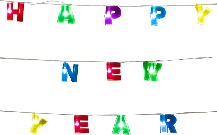 Image du produit Sombo Guirlande LED Happy New Year 160cm (1.60 m)