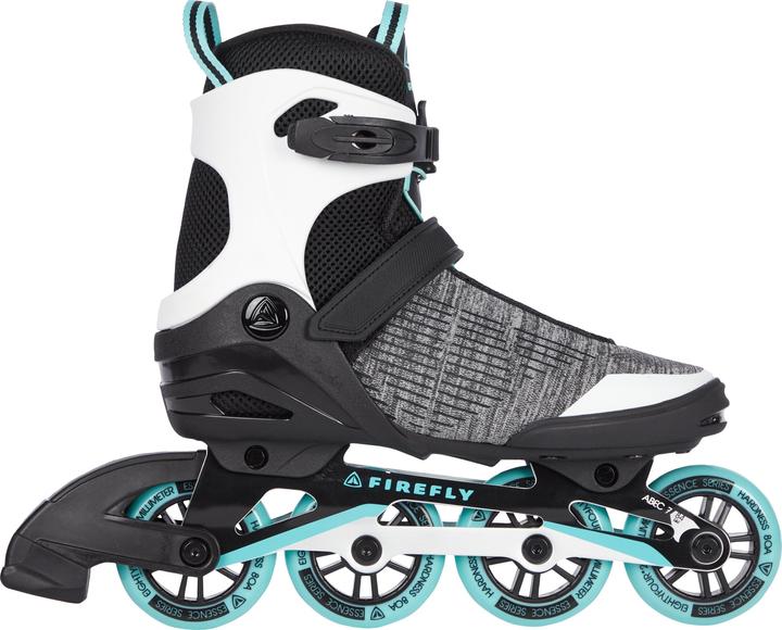 Actual product image Firefly 350 W84 ladies inline skate (size: 39.0, 900 white/greydark/turquoise) (39)