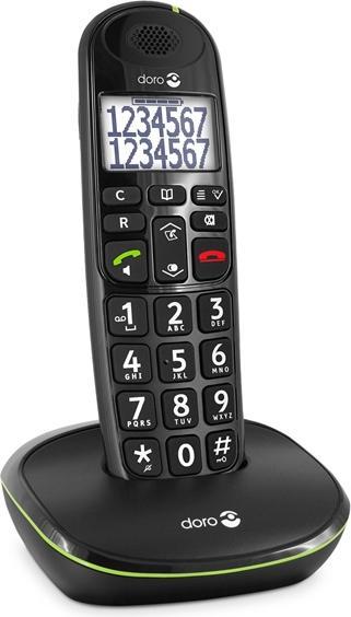 Actual product image Doro PHONE EASY 110 DUO ZWART 211-30067
