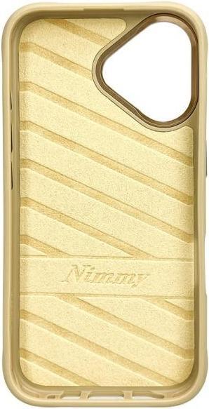 Productafbeelding ASUS Nimmy hoesje iPhone 16 6.1" kaki Cool&Cute 2.0 Cat (Apple iPhone 16)