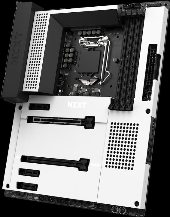 Produktbild NZXT Motherboard N7 Z590 MATTE White (LGA 1200, Intel Z590, ATX)