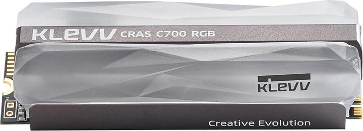 Actual product image NoName Disque Dur SSD Klevv Cras C700 RGB 240Go - M.2 NVMe Type 2280 (240 GB, M.2)