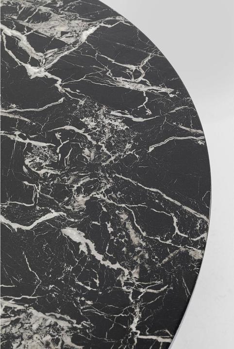 Produktbild Kare Design Tisch Schickeria Marmor Schwarz Ø110cm (110 x 110 x 74 cm)