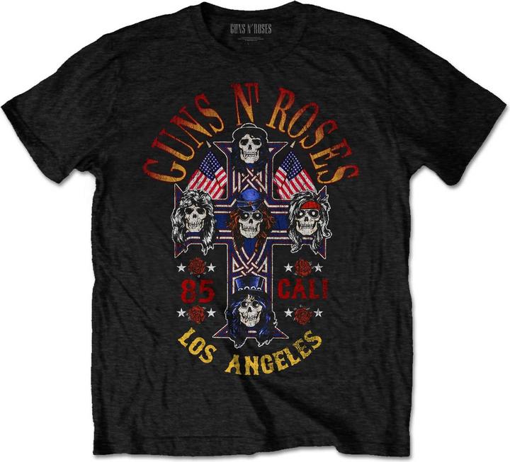 Universal Textiles Unisex Adult Cali' '85 Cotton T-Shirt