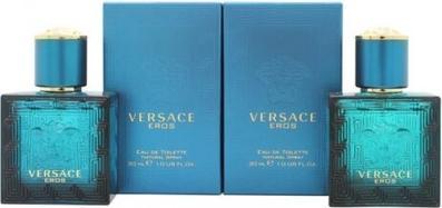 Produktbild Versace Eros Gift Set 100ml EDP 75ml S/G 75ml A/S Balm 10ml EDP - New (Parfum set)
