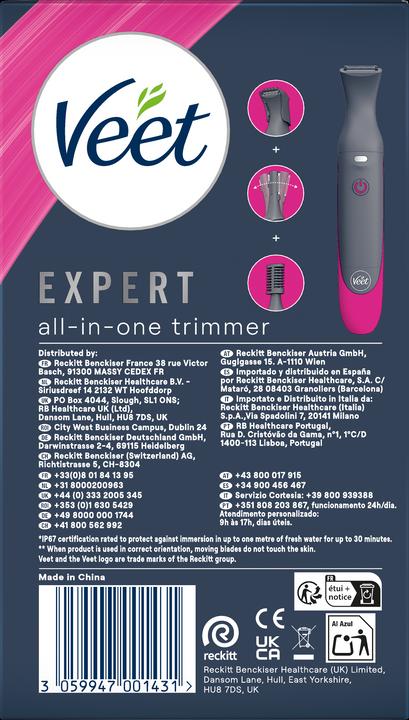 Immagine prodotto Veet Expert Elektronischer All-in-One Trimmer