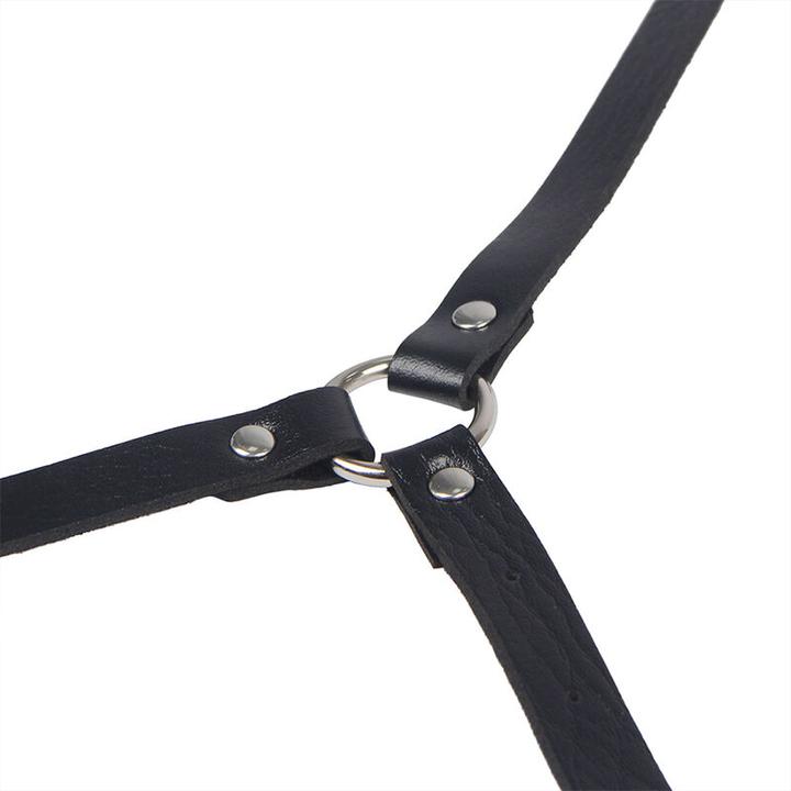Image du produit Subblime Harnais De Corps En Cuir, Noir, Une Taille