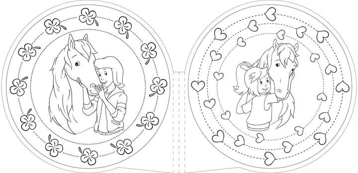 Immagine prodotto Bibi & Tina: divertimento da colorare MANDALA