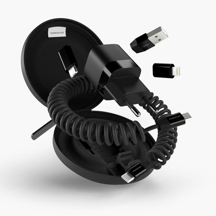 Image du produit Vonmählen Allroundo GaN Câble de charge tout-en-un + chargeur USB C 33 W (1.20 m, USB 2.0)