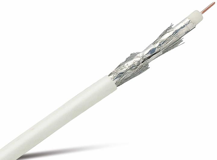 Produktbild Shiverpeaks Kabel SAT, Koaxial geschirmt 4-fach, DIGITAL CCS, 100m, Rin (120 dB, Antennenkabel)