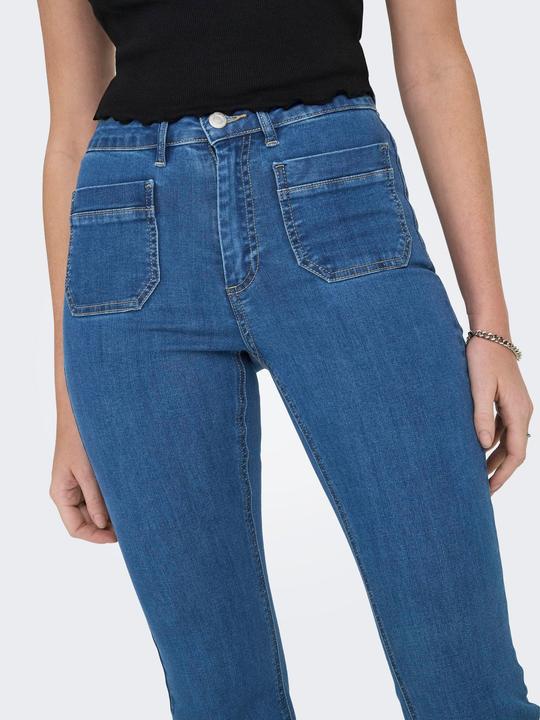 Image du produit Only ONLWAUW Hohe Taille Ausgestellt Jeans Flared fit jeans (30)