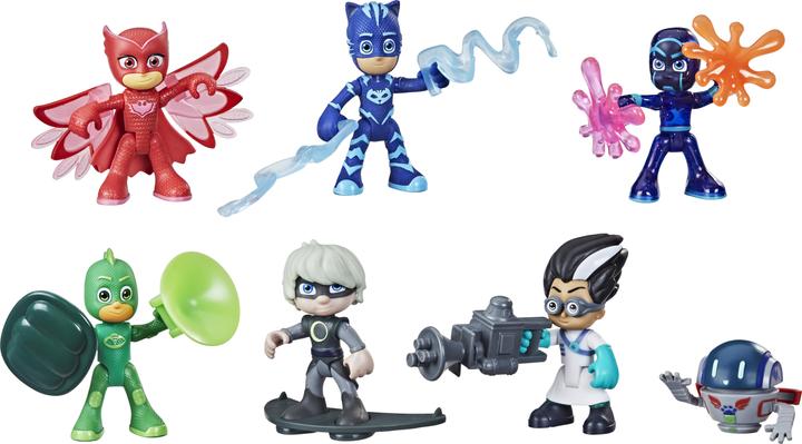 Produktbild PJ Masks Helden & Schurken Figurenset