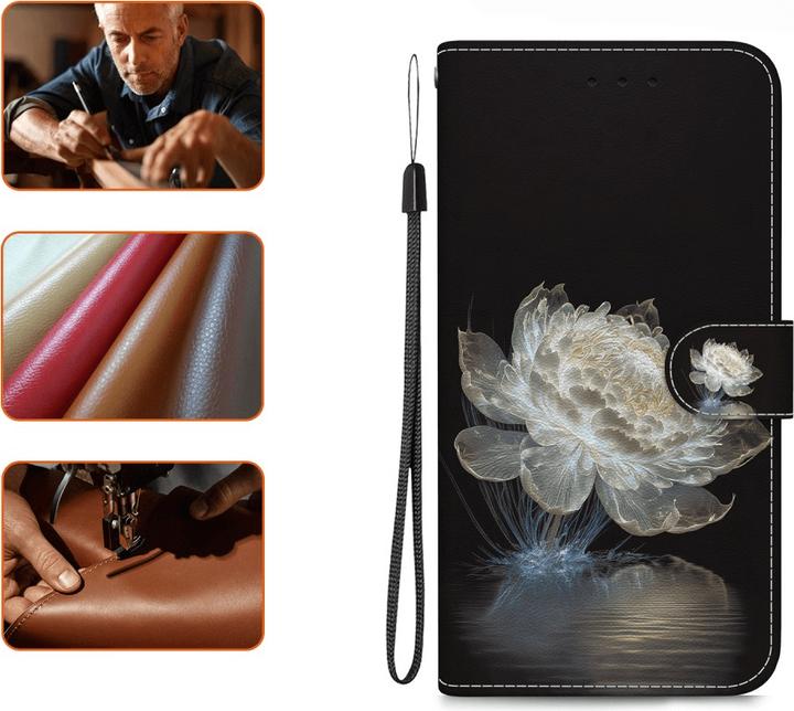 Produktbild Cover-Discount Galaxy S25 - Tasche Hülle mit Blüten Motiv (Samsung Galaxy S25)