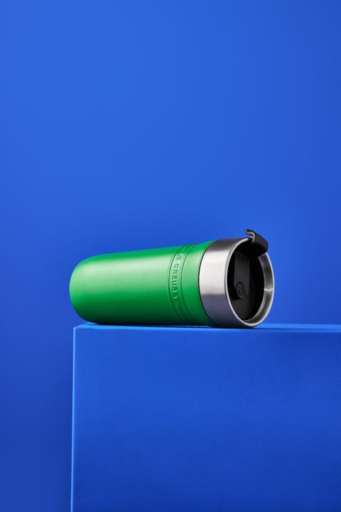 Actual product image Le Creuset On The Go Thermobecher bamboo green 350ml (0.35 l)