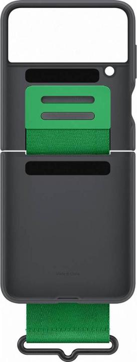 Actual product image Samsung Silicone cover with strap (Samsung Galaxy Z Flip4)