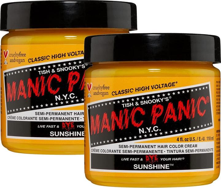 Manic Panic Semi-permanent Hair Colour Cream (Sunshine)
