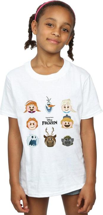 Image du produit Disney Frozen T-shirt en coton pour filles Heads (152, 158)